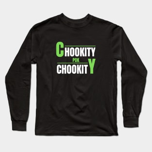 Chookity-pok mooncake lover design final space Long Sleeve T-Shirt